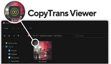 CopyTrans Viewer photo viewer for iPhone pictures