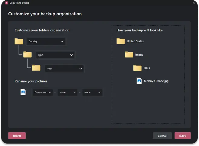 Rename setup new version