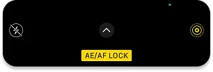 How to lock exposure