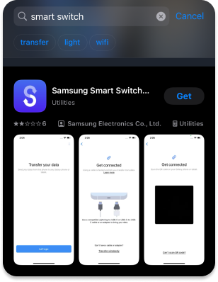 Download Smart Switch on iPhone