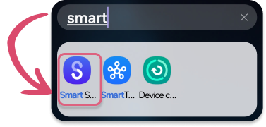 Find Smart Switch on Samsung